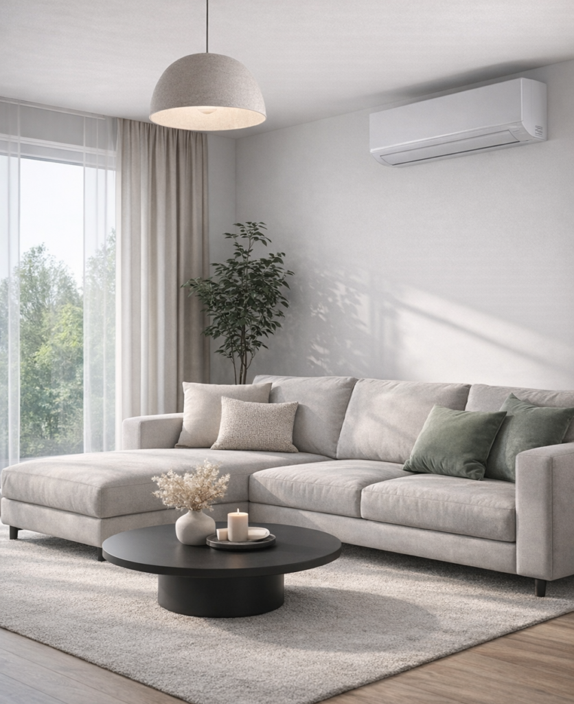 residential property with air con